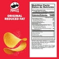 thumbnail image 3 of Pringles Reduced Fat Original Potato Crisps Chips, Lunch Snacks, 4.9 oz Canister, 3 of 10