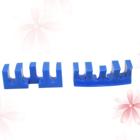 PBPBOX 2Pack Badminton Racket Stringing Machine Tool Blue PVC for Protect from High Tension Extend Racket Life