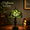 Small, variant on Halloween Green Dome Night Light, 7.9in LED Table Lamp with Tiffany Style Shade for Bedroom, Mantel and Party Decor