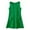 a-Green492182, variant on FINALGANG Girls Kids Solid Color Eyelet Knit Dress Sleeveless Crewneck A Line Dress With Front Pockets For Summer Casual Wear Classic Dress