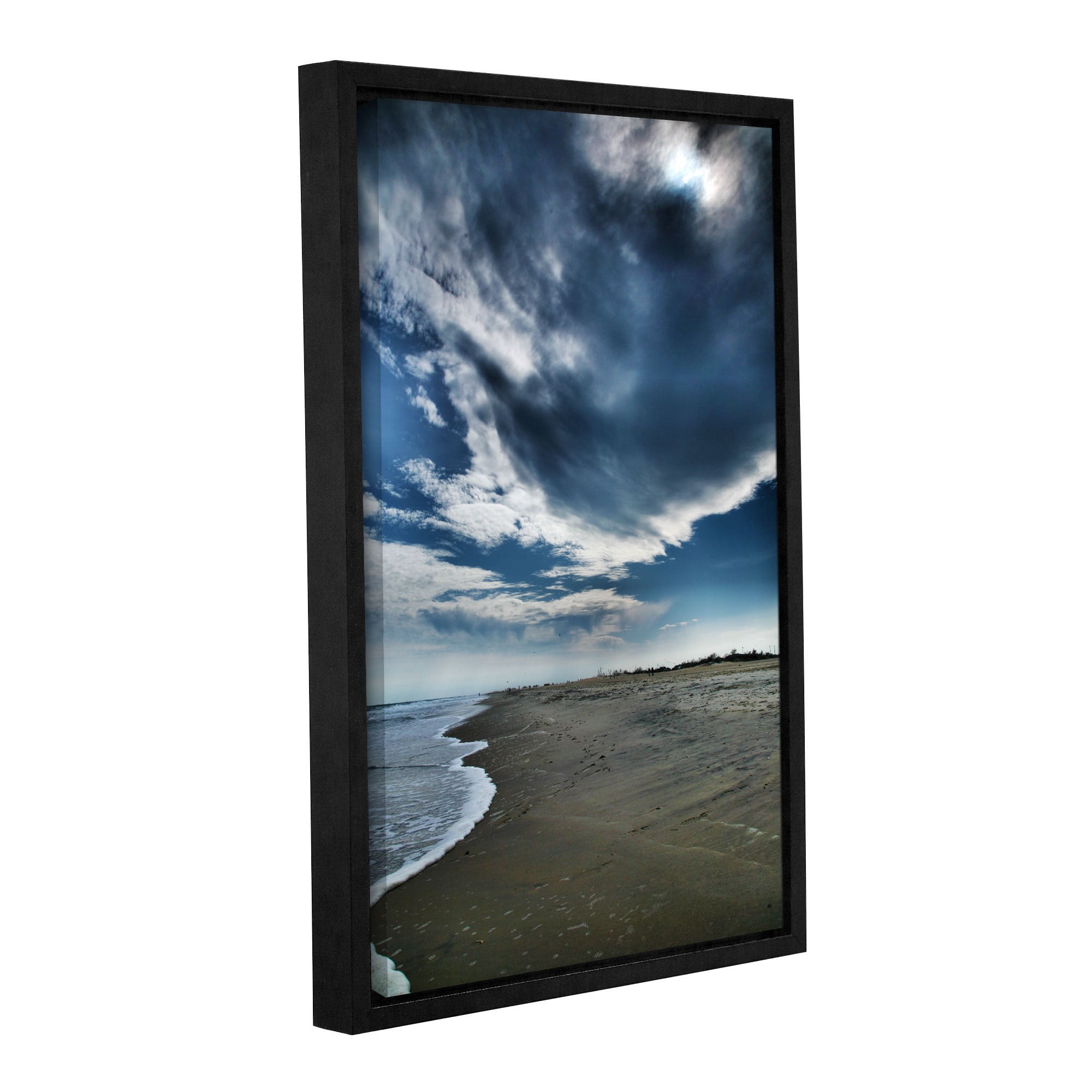 ArtWall Steve Ainsworth "In the Distance" Gallery-Wrapped Floater-Framed Canvas