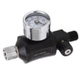 thumbnail image 1 of Pneumatic Air Pressure Regulator, Air Gauge Regulator 1/4in NPT Inlet Outlet Rust Resistant  for Chemical, 1 of 7