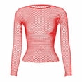 thumbnail image 6 of BONIXOOM Women's Sleepwear Deals of the Day Clearance None Long Sleeve Solid Sleepwear Sleep Dress Red One Size, 6 of 9