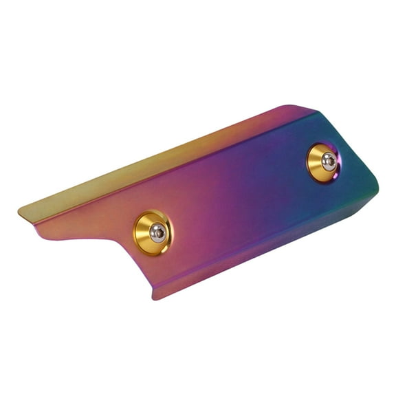 MoreChioce Exhaust Pipe Heat Shield Motorcycle Muffler Pipe Hexagonal Anti-Scalding Cover Modification Accessories Universal Exhaust Pipe Guard Colorful