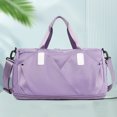 thumbnail image 4 of Oxford Fitness Bag Bolsas de gimnasio portátiles de gran capacidad para hombres y mujeres (púrpura) Ndcxsfigh Para Estrenar, 4 of 6