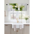 thumbnail image 2 of Valances for Windows Abstract Minimalist Rod Pocket Cafe Window Treatments Valance Curtains for Kitchen Bathroom Laundry Basement Windows 60"x14", 2 of 9
