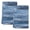 Navy, Indigo, Slate, variant on Navy Blue Ombre Kitchen Towels Set of 2, Vintage Shabby Blue Abstract Art Absorbent Dish Towels for Kitchen, Microfiber Hand Towel, Quick Drying Tea Towel for Cleaning Decorative Dishcloths