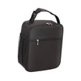 thumbnail image 2 of Bolsa de almuerzo impermeable y reutilizable con bolsillo lateral, bolsa térmica a prueba de fugas para picnic, camping, senderismo, niños y niñas. Negro, 2 of 9