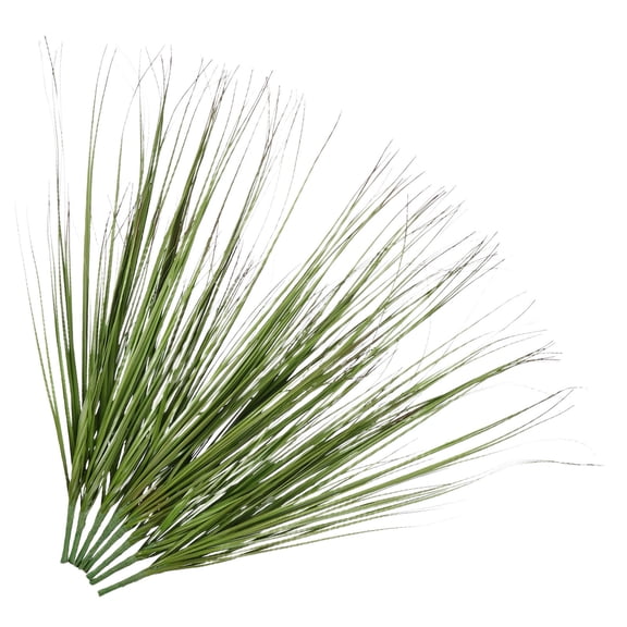 TABLZONE 8-Pack Artificial Greenery Stems Faux Tall Grass for Indoor and Outdoor Home Garden Decoration