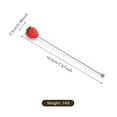 thumbnail image 3 of Guardoinrt Stirrer Stirring Rod Mixer Muddler Bar Tool Accessories for Restaurant Red Strawberries 1Set, 3 of 6