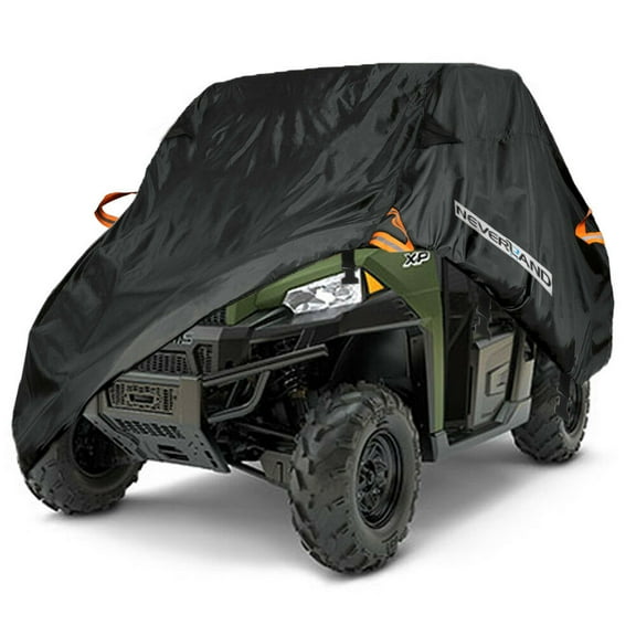 LABLT ATV Utility Vehicle Cover SxS Replacement for Polaris Ranger XP 1000 900 800 Black