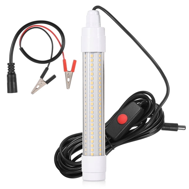 Luz LED pesca submarina brillante para agua dulce agua de mar (cálida) blanco