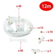 thumbnail image 1 of JHGoosa Garden Irrigation System Distribution Pipe Watering Drip Kit Water Saving Automatic Irrigation Equipment Set For Garden Greenhouse Flower Beds Patio Lawn, 1 of 2
