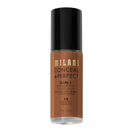 Milani Conceal + Perfect 2-in-1 Foundation + Concealer, Chestnut