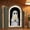E, variant on Halloween Decoration Wooden Ghost Door Halloween Wreath for Front Door Sign Wall Signs Decor, Sign Hanging for Home Wall Decor Outdoor Indoor Party Supply