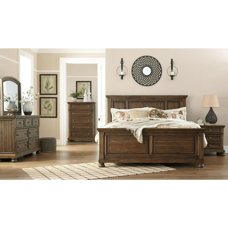 Flynnter Nightstand - Medium Brown Flynnter Nightstand - Medium Brown