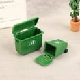 thumbnail image 5 of SUGARMOM 1 Set of 1 12 Scale Miniature Garbage Can Toy  Simulation Roadside Trash Box Model with Hygienic Design, 5 of 5