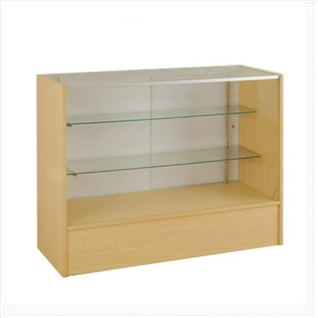 - AMKO SC4M 4 ft. Full Vision Showcase, Maple