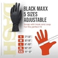 thumbnail image 7 of DASH Black Maxx Nitrile Disposable Exam Grade Disposable Gloves, Black, 5 mil, 100/Box, Large, 7 of 7