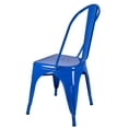 thumbnail image 6 of Blue with High Gloss Tolix Chair. 5 Chair Bundle by Chivari, 6 of 13