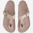 thumbnail image 2 of Birkenstock Women's Gizeh Big Buckle Leather Sandals Neutrals Sizes EU 34-50 2/3, 2 of 5
