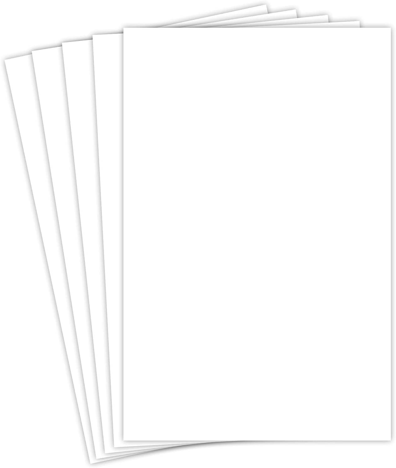 White Cardstock - 67 Lb, 100 Sheets Per Pack. 11 x 17 Inches 