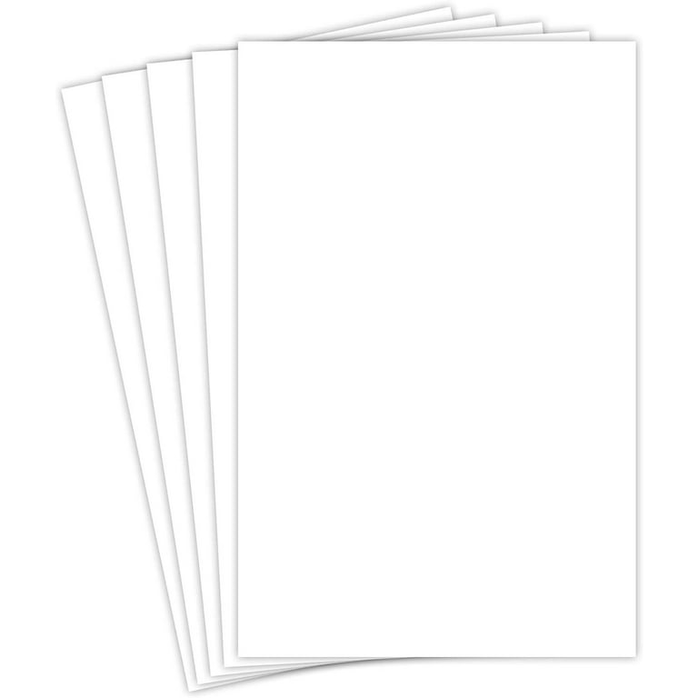 White Cardstock - 67 lb, 100 Sheets per Pack. 11 x 17 Inches