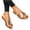 Rose Gold, variant on Fridja Womens Flat Open Toe Slippers Comfy Rhinestone Bottom Sandals Easy Wear Off Beach Sandals for Vacation Black 35