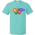 thumbnail image 3 of Inktastic Artistic Butterfly T-Shirt, 3 of 5