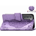 thumbnail image 6 of for Samsung Galaxy S22 Plus (Not s22) Wallet Case,Butterfly Flower PU Leather with Credit Card Slots Holder Magnetic Closure Folio Case Cover for Samsung Galaxy S22 Plus Rhinestone Purple, 6 of 14