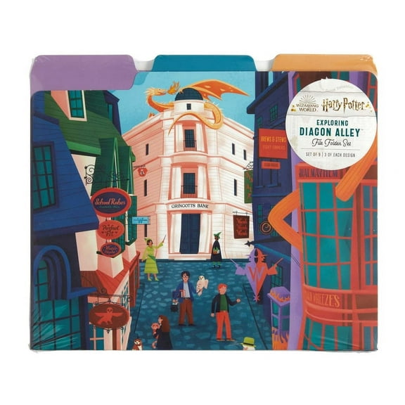 Harry Potter Harry Potter: Exploring Diagon Alley File Folder Set (Set of 9), (Hardcover)
