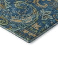 thumbnail image 4 of Addison Rugs Mayfield Washable Transitional Paisley Navy Rectangle Rug, 5' x 7'6", 4 of 6