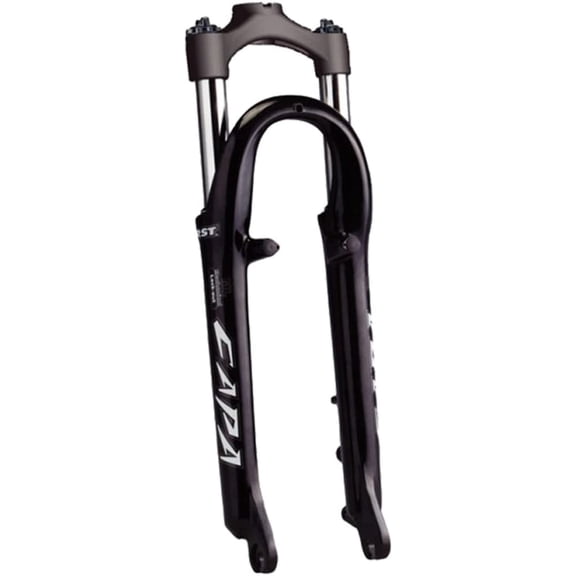 Rst Capa-T Suspension Fork - 26", 200mm-50mm, 25.4mm Steerer, Black