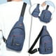 thumbnail image 5 of Xihbxyly Bolso Bandolera Pequeño, Correa Ajustable para El Hombro, Diseño con Orificio para Auriculares, Compacto y Versátil, Ideal para Viajes y Actividades Al Aire Libre, Unisex para Hombre y Mujer, 5 of 7