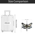 thumbnail image 6 of Stained Glass Window Hanging Dragonfly Suncatcher for Home Wall Art Outdoor Garden Decor Housewarming Gift 1 Count Clear, 6 of 7