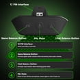 thumbnail image 4 of Gamrombo Wireless Gaming Headset for Xbox One Series X/S with Game/Chat Audio Balance, Mic Mute, 3D Surround Sound, Foldable Bluetooth Headset Works with P5, Mac, PC, NS‌ - Long Battery Life, 4 of 8