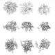thumbnail image 4 of Tuerca hexagonal, 150 piezas, tornillo de arandela plana con cabeza hexagonal, artesanía excepcional, 4 of 8