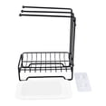 thumbnail image 2 of Dishcloth Drying Rack Sponge Holder, Space Saving Removable Tray Kitchen Rag Stand Sponge Holder  for Home, 2 of 8