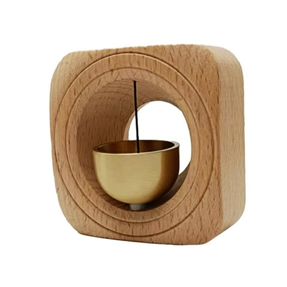 Bgsha Doorbell Japanese Wooden Wind Chimes Entrance Doorbell Door Bell Wind Bell For Coffee Shops Home Opening Hanging Decorations