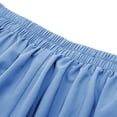 thumbnail image 3 of Midi Skirts for Women Summer Casual Button Waist Skirt Trendy Ruched A-Line Skirts, 3 of 7