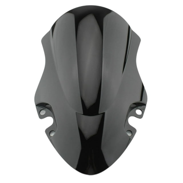 Protector de parabrisas para motocicleta, deflector de viento Negro