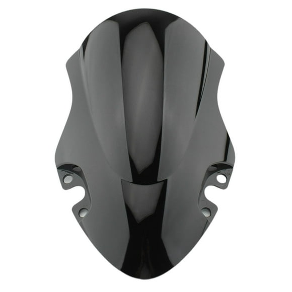 Protector de parabrisas para motocicleta, deflector de viento Negro