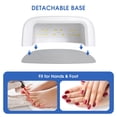thumbnail image 4 of Lámpara LED UV para uñas Liddy Art Professional, 60 W, recargable, 4 of 7