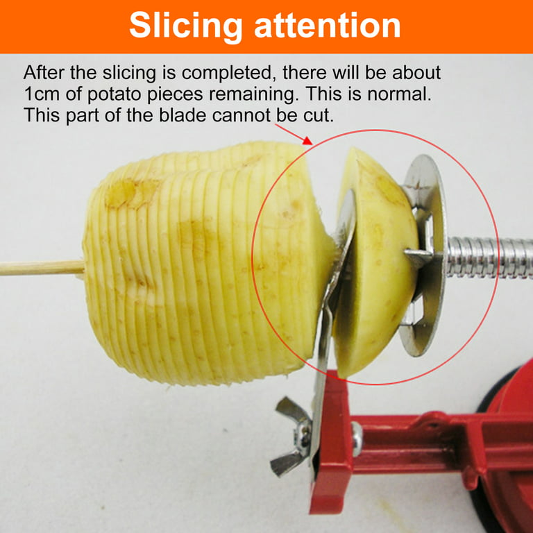 Dream Lifestyle 3 in 1 Manual Tornado Potato Slicer Spiral Potato Cutter  Twisted Potato Slicer Spiral Twister Cutter Thicker Stainless Steel  Vegetables Cutting Machine 