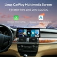 thumbnail image 4 of MOOKAKA 12.9 inch Linux Carplay Screen/Radio/Multimedia Player for BMW X5/X6 2008-2013 CCC/CIC Universal Car Navigation/GPS Upgrade Headunit Display 1080P Touch Screen Replace System, 4 of 16