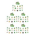 thumbnail image 2 of Decoración Día de San Patricio Moyic Banderín Adornos colgantes Suministros Cake Insert Type2 NO2, 2 of 6