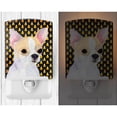 thumbnail image 2 of Caroline's Treasures SS4267CNL Chihuahua Candy Corn Halloween Portrait Ceramic Night Light, 6x4x3", multicolor, 2 of 2