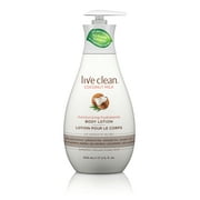 Live Clean Coconut Milk Moisturizing Body Lotion, 17 oz Bottle