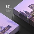 thumbnail image 4 of wall26 Canvas Print Wall Art New York City Pink Sunset Bridge Architecture Cityscape Photography Realism Rustic Scenic Landscape Modern Relax/Calm Colorful for Living Room, Bedroom, Office - 32", 4 of 5