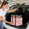 thumbnail image 5 of Collapsible Car Trunk Organizer with Handles 600D Oxford for Car Kitchen and Home Storage, Cute Strawberries 13× 10.2×10.8inch, 5 of 6